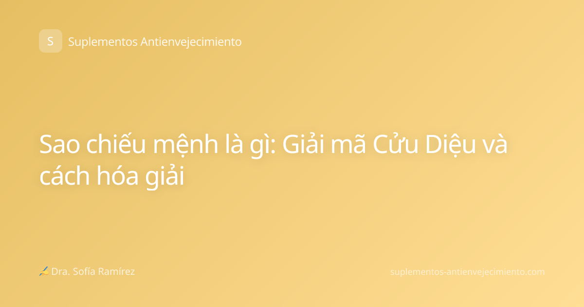 Sao chiếu mệnh là gì: Giải mã Cửu Diệu và cách hóa giải